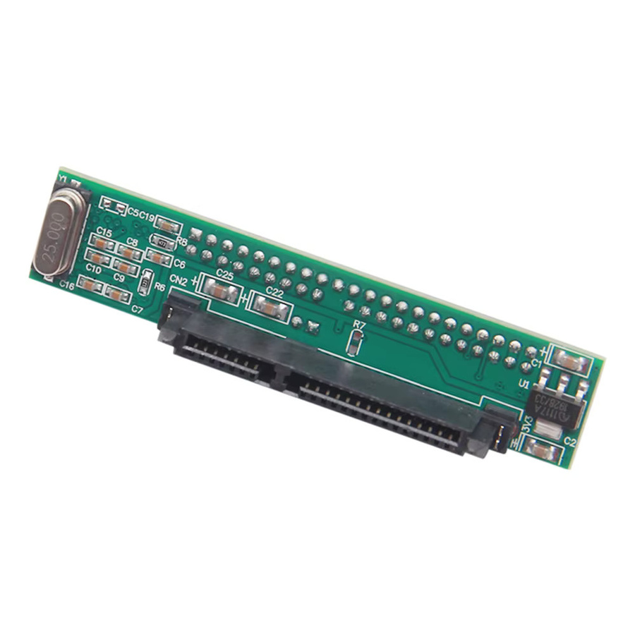 WYMECT SATA 2,5 auf IDE 2,5 HDD Konverter Adapter für Festplatten und DVD CD Laufwerke, Farbe: grün - Bild 2