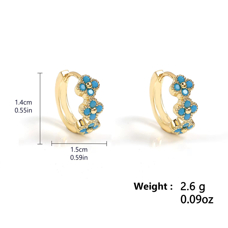ZAKOL Creolen, Gold, Zirkonia, Damen - Bild 3