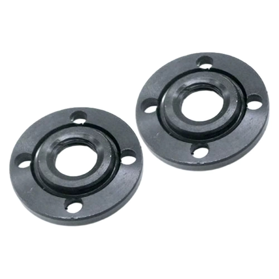 Winkelschleifer Metalldruckplatte und Flanschmutter-Set in Schwarz für M14 Welle (passend für 125 mm, 150 mm, 180 mm und 230 mm) - Bild 2