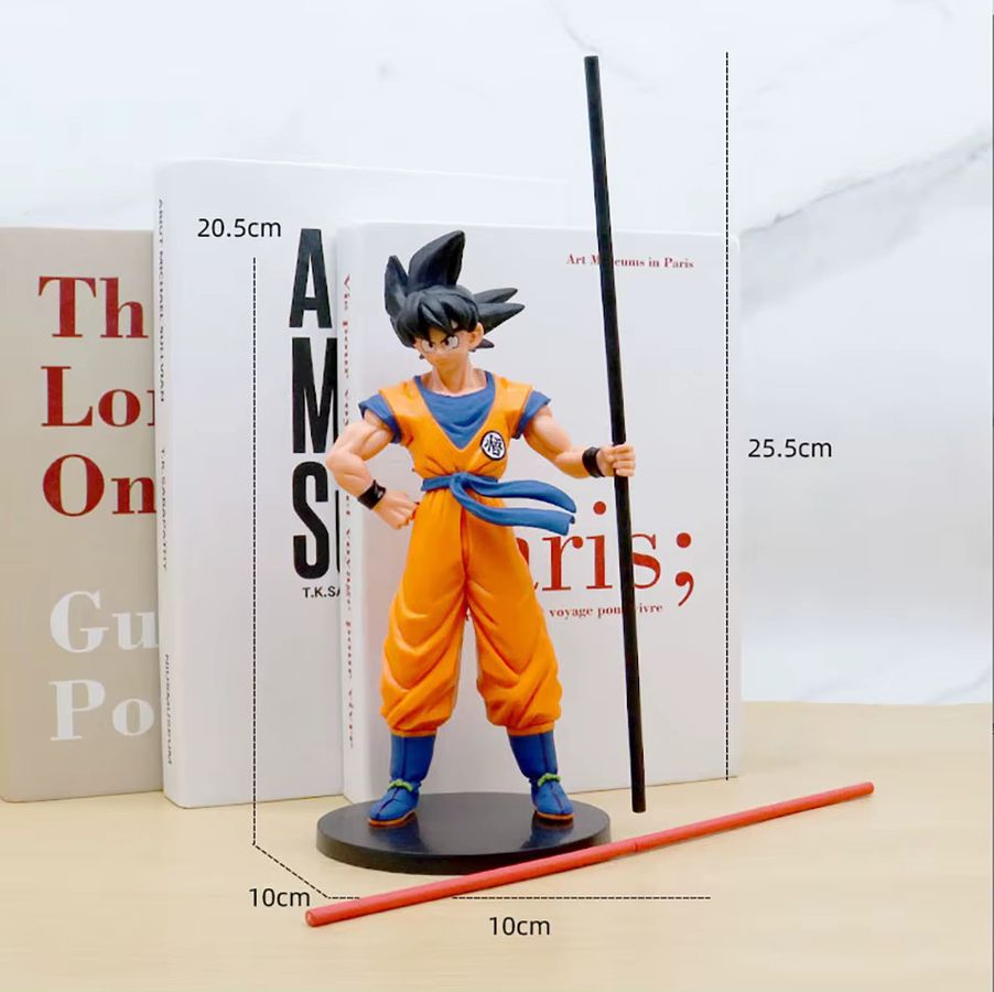 Bandai Dragon Ball Son Goku Super Saiyajin Anime Figur aus PVC, Höhe: 22 cm - Bild 3