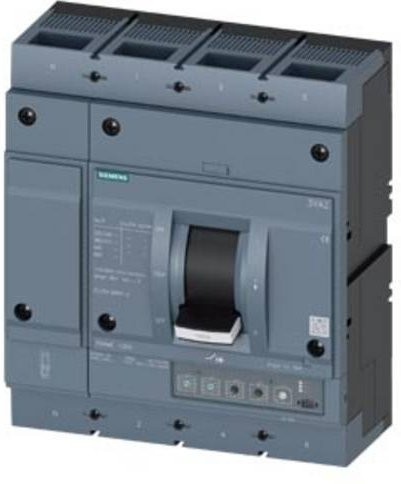 Siemens 3VA2510-5HN42-0AA0 Leistungsschalter in Grau mit einem Einstellbereich von 400 - 1000A und einer maximalen Schaltspannung von 690 V/AC - Bild 1