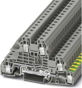 Phoenix Contact Installations-SL-Kl. 0, 2-10qmm UTI 6-PE/L/L, grau - Bild 1