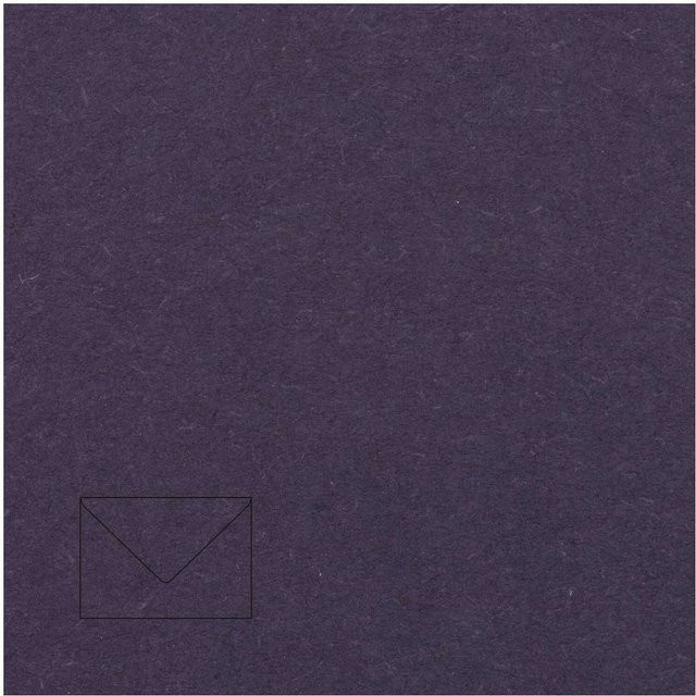 Rico Design Paper Poetry Kuvert Essentials B6, 5 Stück, Aubergine - Bild 1