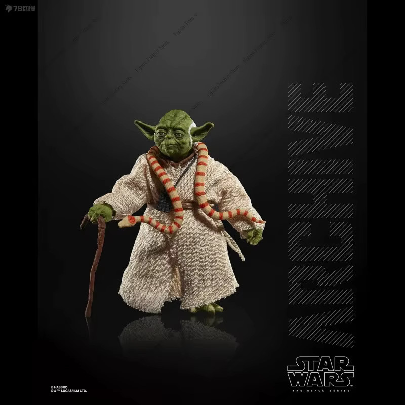 Hasbro Star Wars The Black Series Archive Master Yoda Actionfigur, 15,24 cm - Bild 3