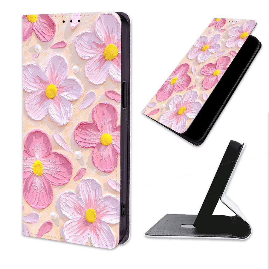 Individuell gestaltbare magnetische Flip-Lederhülle für Samsung Galaxy A57 A56 A55 A54 A53 A52S A37 A36 A35 mit Foto-Wallet-Cover in Multicolour - Bild 2