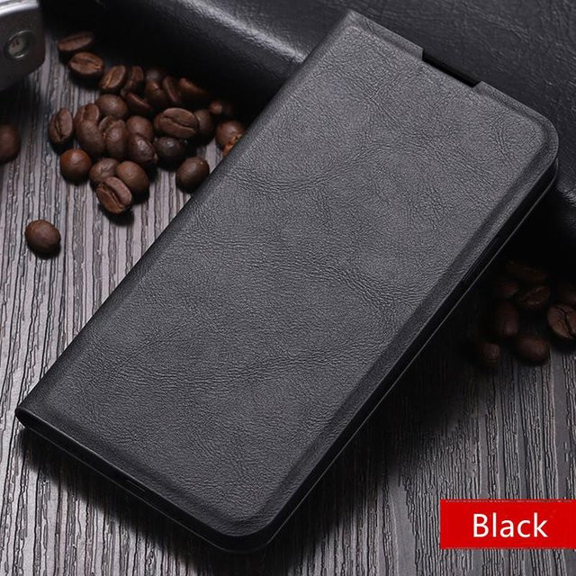 Magnetische Leder Hülle für Xiaomi Poco F8 Ultra und Poco F8 Pro in Schwarz mit Kartenfach und Ständerfunktion - Bild 1