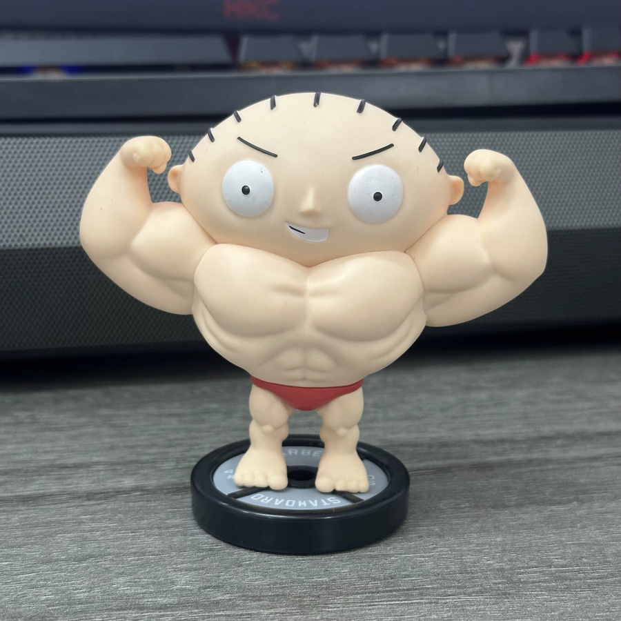 Hot Toys Family Guy Muskel-Stewie Griffin Peter Griffin, Actionfiguren, Einzelfigur - Bild 4