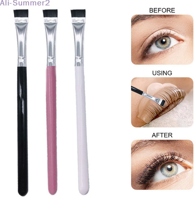 Wimpern Lift Dauerwelle Pinsel und Trennwerkzeug, Pink, Unisex - Bild 1