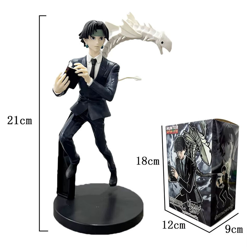 Bandai Hunter x Hunter Anime Figur Gon Freecss Alluka Zoldyck Chrollo Lucilfer Kurapika Modell aus Kunststoff mehrfarbig Höhe: 15-23 cm - Bild 5