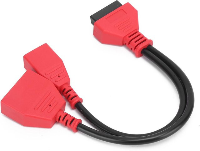 KaiSai OBDII Gateway Adapter 16+32 Diagnosewerkzeug Ersatz für Nissan Sylphy in Rot - Bild 1
