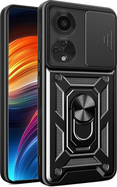 Techsuit CamShield Schutzhülle für Oppo A98 in Schwarz - Bild 1
