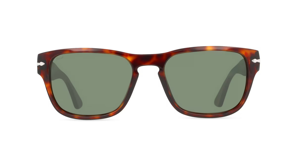 Persol PO3341S Sonnenbrille, Panto, Vollrand, Acetat, Unisex, braun - Bild 1