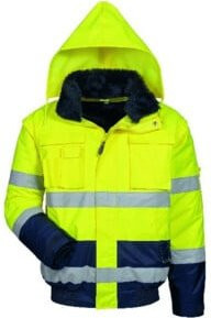 Elysee Warnjacke Volker in Orange/Marine, Größe 2XL, nach EN ISO 20471 Klasse 3 - Bild 1