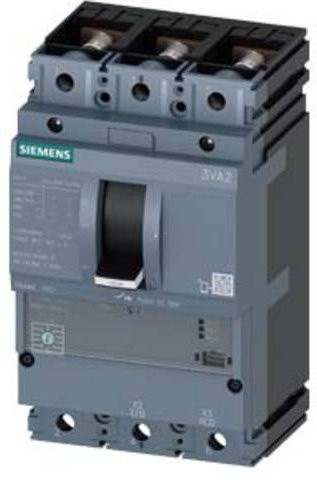 Siemens 3VA2125-7HK32-0AA0 Leistungsschalter in Grau mit einem Einstellbereich von 10 - 25A und einer maximalen Schaltspannung von 690 V/AC - Bild 1