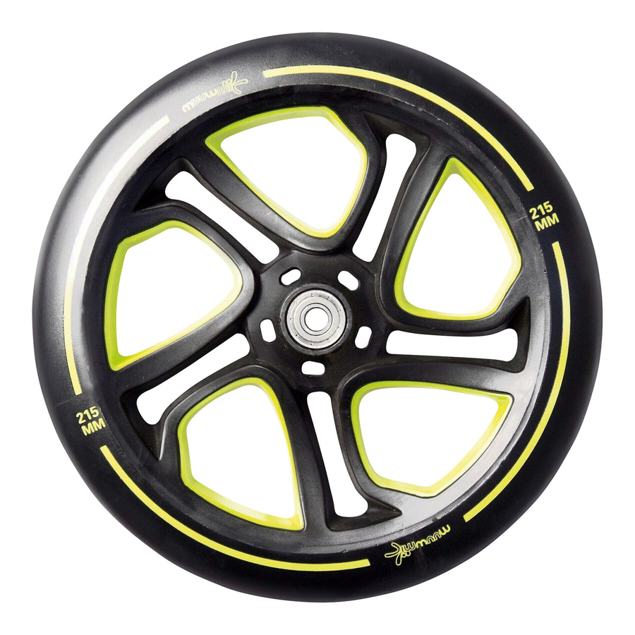 Muuwmi Aluminium Scooter Pro Tretroller Gelb ab 8 Jahren - Bild 5