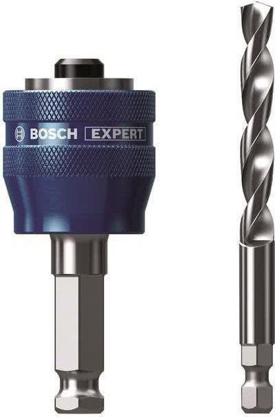 Bosch Expert Power Change Plus 2608900527 Schnellwechsel-Adapter für Aufnahmeschaft, 2er-Set, Blau - Bild 1