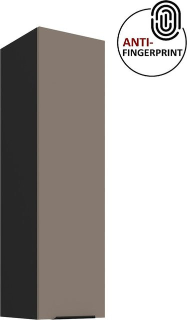 ARIA Hängeschrank Küchenzeile Sandgrau matt Anti Fingerprint H x B: 30 x 90 cm - Bild 1