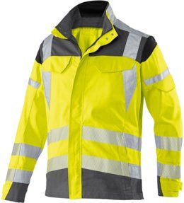 Kübler PSA Reflectiq Warnjacke 1207 in Warngelb/Anthrazit - Bild 1