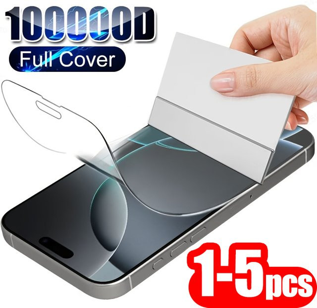 Hydrogel Display Schutzfolie für Xiaomi Redmi 15 15C 14C 13C 5G 10 9 transparent vollflächig weich - Bild 1