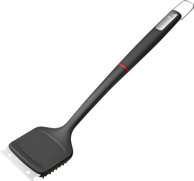Jamestown-Grill Softtouch Grillbürste aus Edelstahl in Schwarz für Gas- und Holzkohlegrills - Bild 1