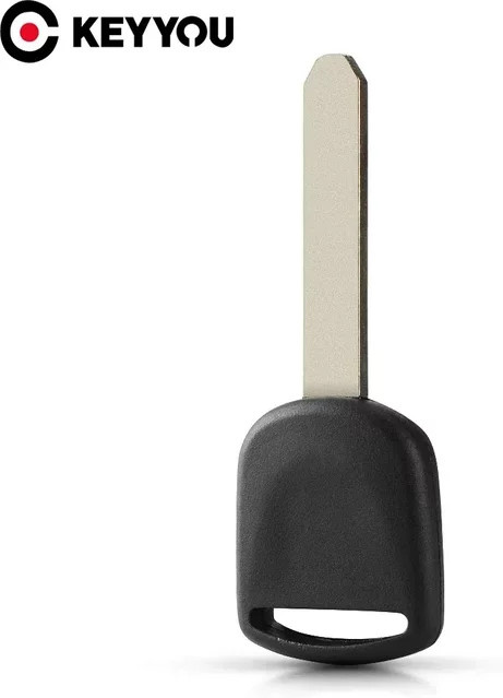 Keyyou 10er Set Auto Transponder Chip Schlüsselgehäuse in Schwarz für Honda Fit CRV Civic Insight Ridgeline HRV Jazz Accord - Bild 1