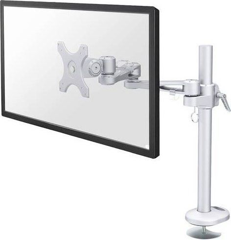 Neomounts FPMA-D935G 1fach Monitor-Tischhalterung für 10 bis 30 Zoll, Silber, VESA 75x75 mm - Bild 1