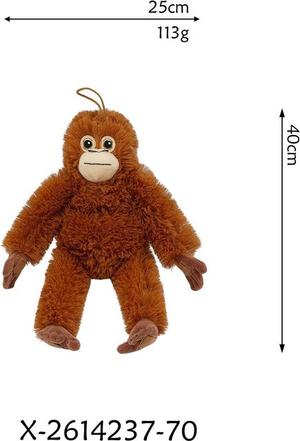 Discover Intime Orang-Utan Plüschtier, braun, ab 14 Jahren - Bild 1
