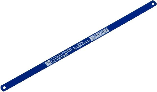LUX-TOOLS Handsägeblatt für Metall mit 24 Zähnen in Blau, B/H: 315 x 24 mm - Bild 1