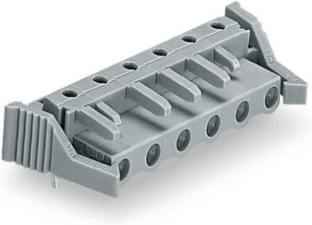 WAGO Buchsengehäuse-Platine 232 Polzahl, Rastermaß: 7.50 mm, Grau, 25 Stück - Bild 1