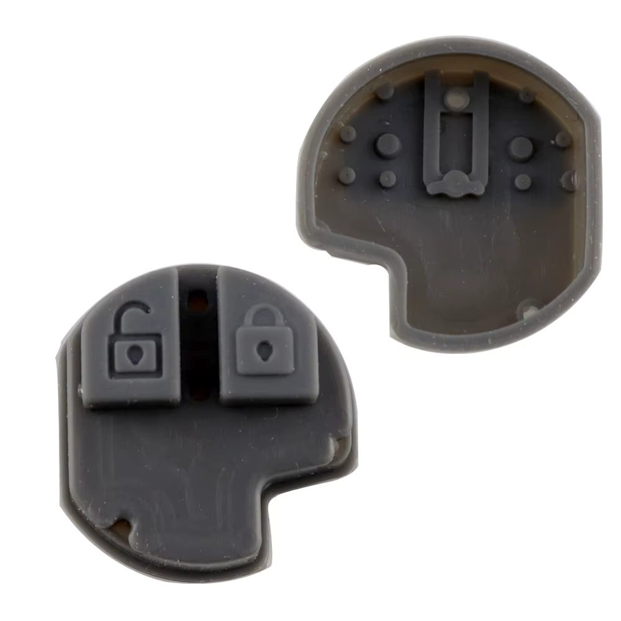 Yiqixin Smart Autoschlüssel 433MHz Fernbedienung mit ID46 PCF7936 Chip für Suzuki Agila Splash Swift Vauxhall Liana Aerio Jimny Ignis Alto SX4, Schwarz - Bild 2