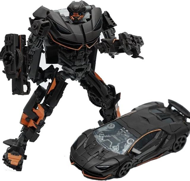 JIALEHUANG Anime Transformationsspielzeug, Roboter Auto, Actionfigur, ab 14 Jahren - Bild 1