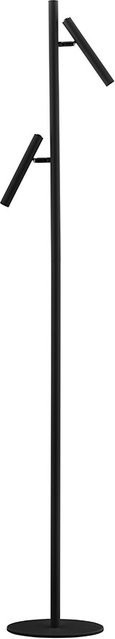 HELL Streak LED-Stehleuchte in Schwarz, dimmbar, moderne Leseleuchte aus Metall - Bild 1