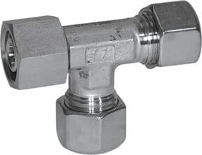 Riegler Einstellbare L-Verschraubung mit Dichtkegel, M30x2,0 i., Edelstahl, Silber - Bild 1
