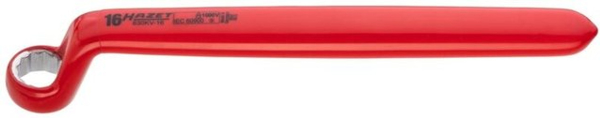 Hazet Einringschlüssel schutzisoliert rot mit 16 mm Schlüsselweite - Bild 2