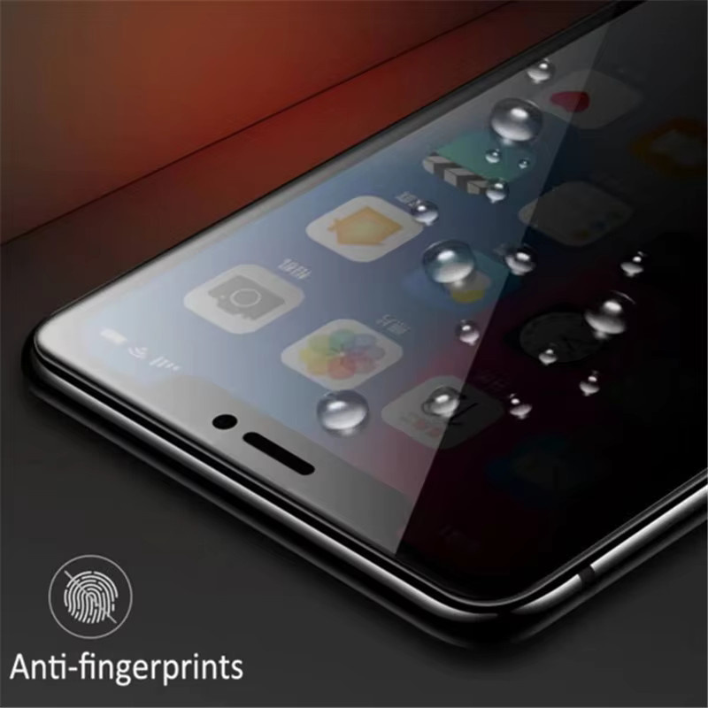 2er-Set OLPAY Anti-Spy Displayschutzfolie aus gehärtetem Glas für iPhone 17 Air 16 15 14 13 12 11 Pro Max Plus Mini, transparent - Bild 3