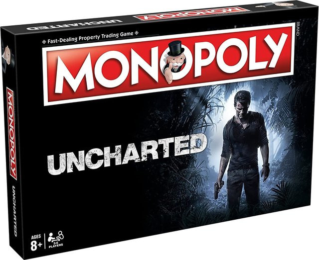 Winning Moves Monopoly Uncharted Brettspiel englisch ab 8 Jahren - Bild 1