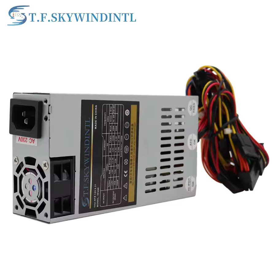 T.F.SKYWINDINTL Flex Netzteil 350W 1U 220V in Silber für Mini ITX Gehäuse, NAS und POS-Systeme - Bild 6
