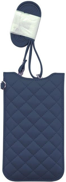OHLALA! Uni Necklace Sleeve Case FASHION Halsketten-Schutzhülle in Blau, Innenmaße: Breite: 16,7 cm, Höhe: 7,9 cm, Tiefe: 0,9 cm - Bild 1