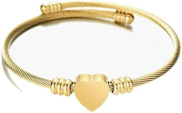 YIRAN Armband Edelstahl, dreifarbig, Unisex - Bild 1