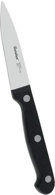 Metaltex Küchenmesser Paring Knife aus Edelstahl in Silber und Schwarz, B/H/L: 1,6 x 22,8 x 6,8 cm - Bild 1