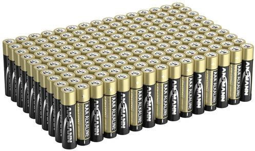 Ansmann 1501-0026-510 Micro AAA Alkali-Mangan Batterien 1.5V, 150 Stück, Gold - Bild 1