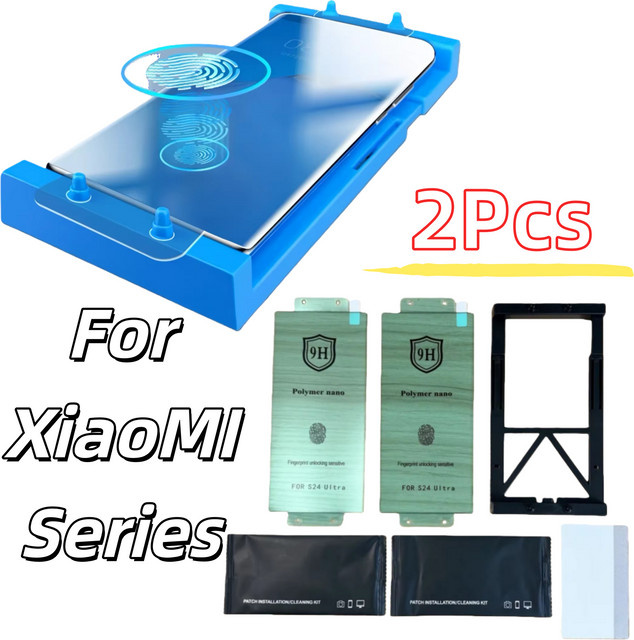 2er-Pack hochauflösender Displayschutz für die Xiaomi-Serie in transparent - Bild 1