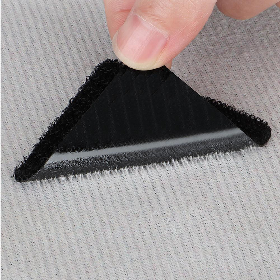 Yiran Klettband aus Nylon und Polyester in Schwarz für Haushalt und Büro - Bild 2