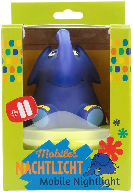 Ansmann Elephant 1800-0017-510 Mobiles LED-Nachtlicht Elefant in Blau - Bild 2