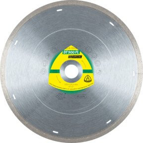Klingspor DT 900 FL Diamanttrennscheibe für Fliesen in Silber, Durchmesser: 125 mm, Breite: 1,4 mm, Bohrung: 22,23 mm - Bild 1