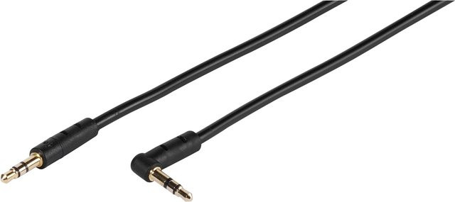 Vivanco Klinkenverbindung Stereo in Schwarz mit 3,5 mm Klinkenstecker, 0,5 m - Bild 1