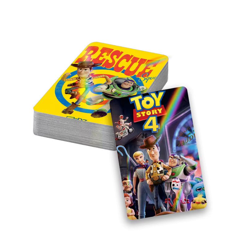Bandai Disney Toy Story Laser-Flashkarten, 30 Doppelseitige LOMO Mini-Karten in Box - Bild 3