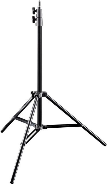 Walimex Pro Air 200 Lichtstativ aus Aluminium in Schwarz, Höhe: 200 cm - Bild 1