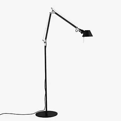 Artemide Tolomeo Terra Stehleuchte in Schwarz aus Metall im modernen Design - Bild 1