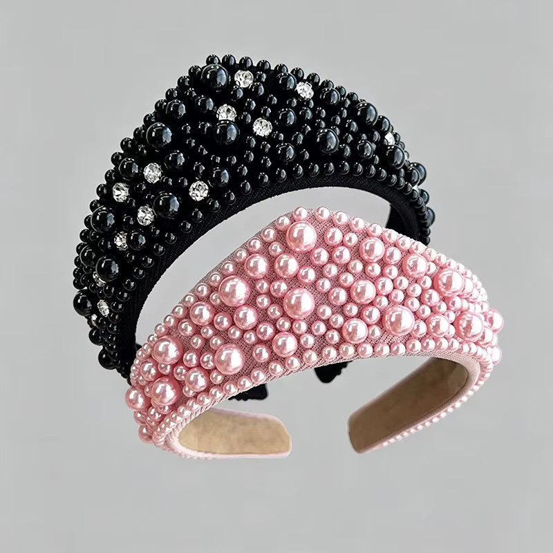 Cenmon Diadem, Strass, Perlen, Damen - Bild 1